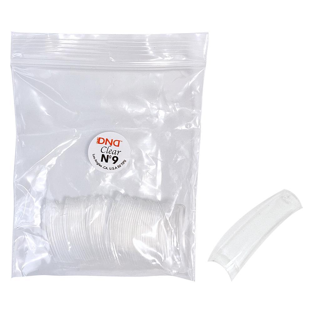 DND Clear Tip #9: 50pcs/bag