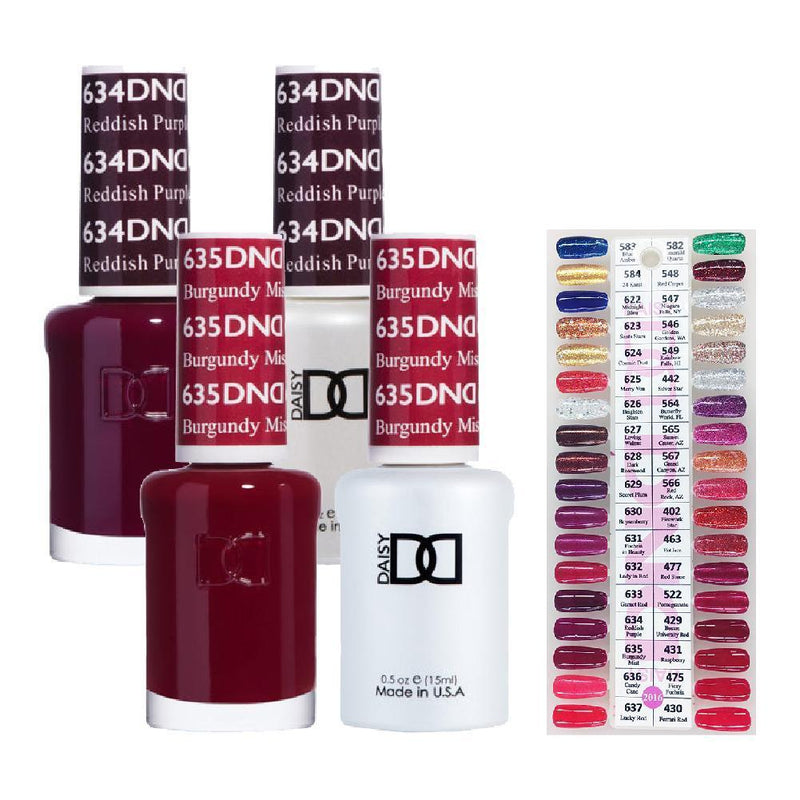 DND Part 2016 - Set of 26 Gel & Lacquer Combos