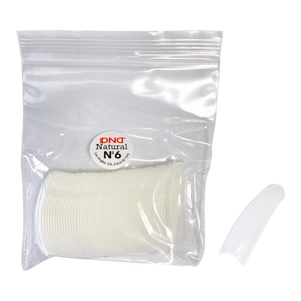 DND Natural Tip #6: 50pcs/bag
