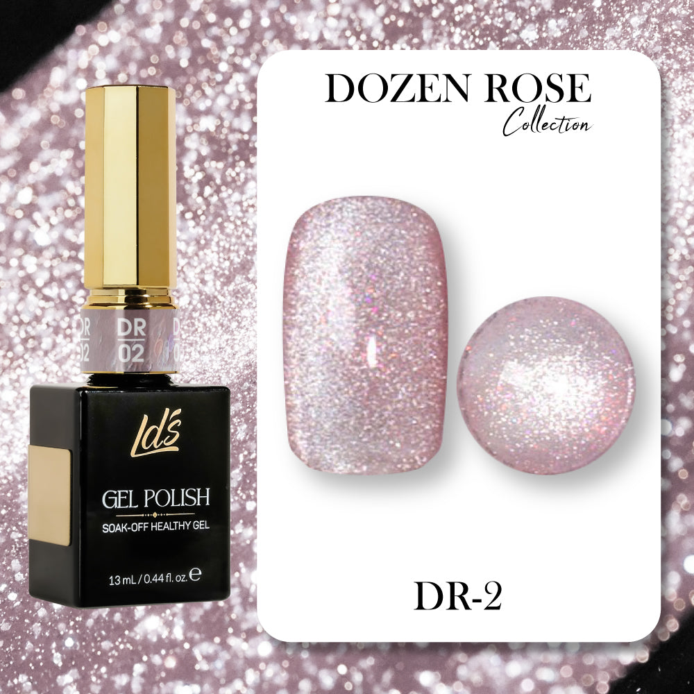 LDS DR02 - Gel Polish 0.5 oz - Dozen Rose Collection