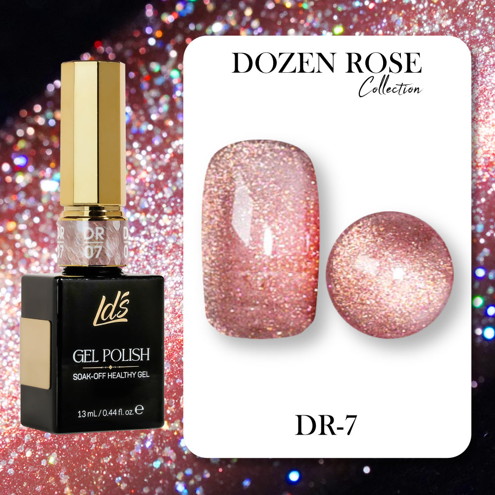 LDS DR07 - Gel Polish 0.5 oz - Dozen Rose Collection
