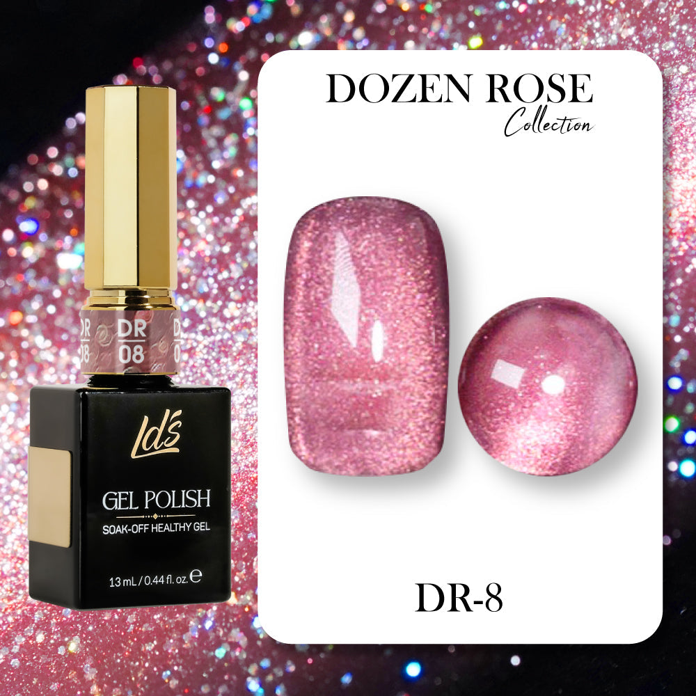 LDS DR08 - Gel Polish 0.5 oz - Dozen Rose Collection