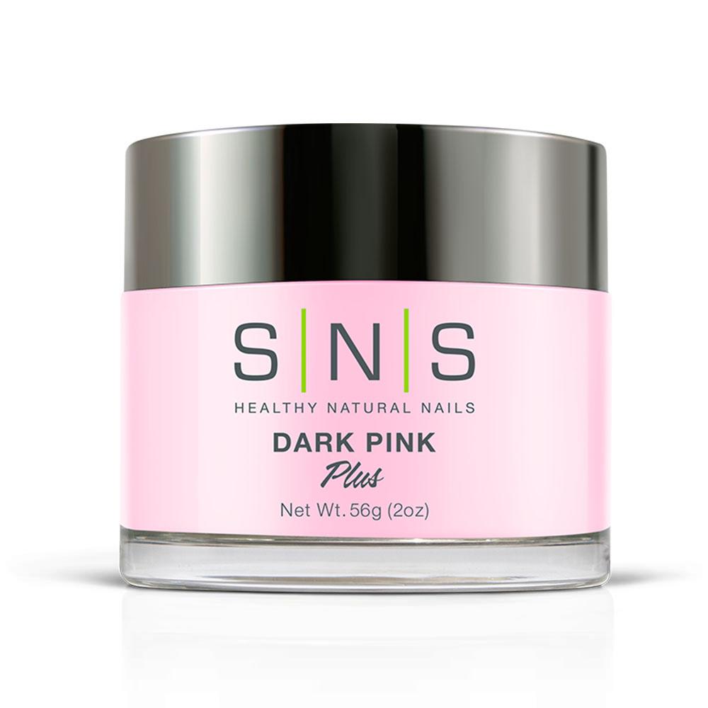 SNS Dark Pink Dipping Powder Pink & White - 2 oz
