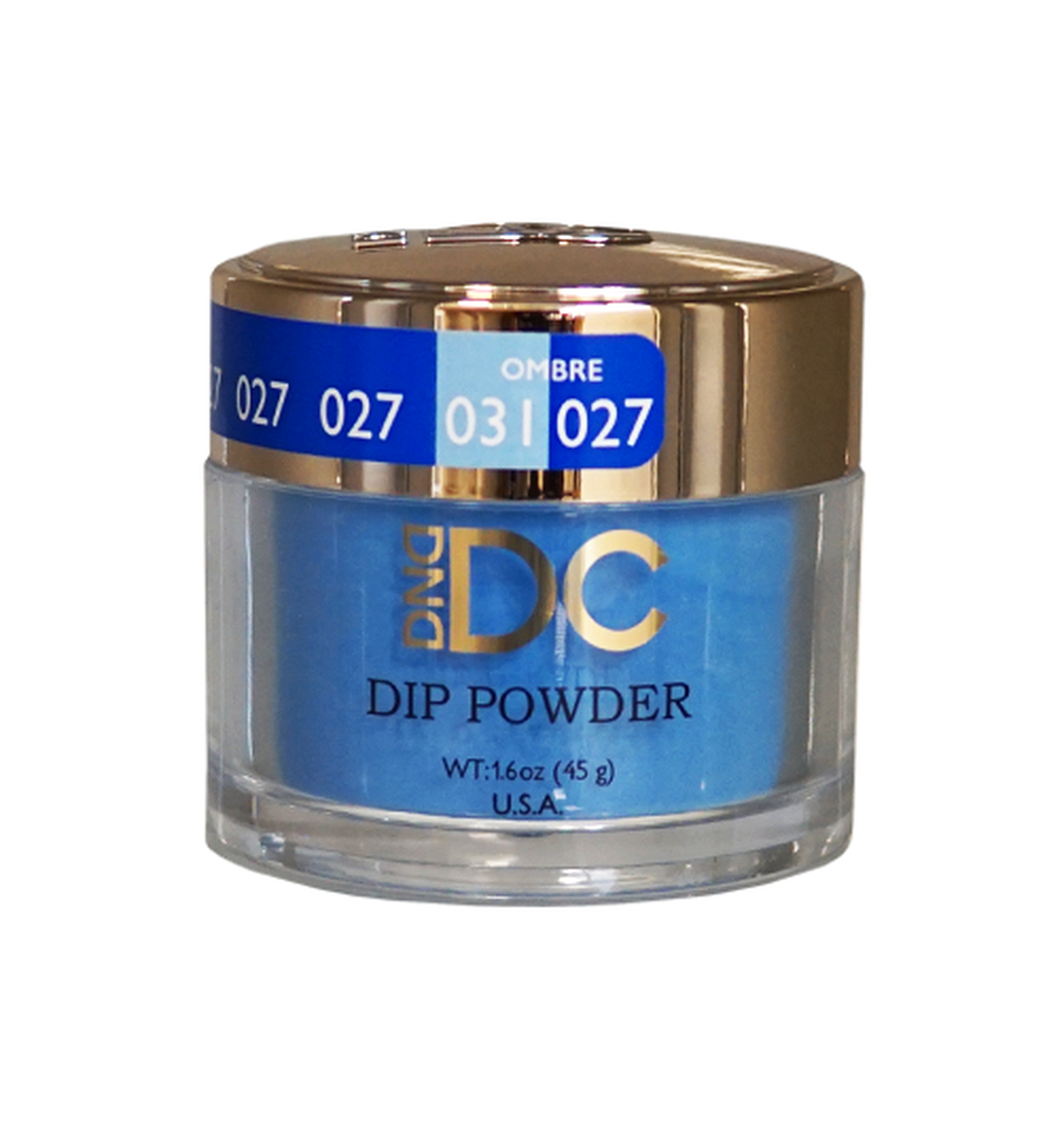 DND DC Acrylic & Dip Powder - DC027 Pittsburgh Blue