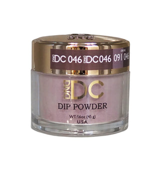 DND DC Acrylic & Dip Powder - DC046 Pewter Gray