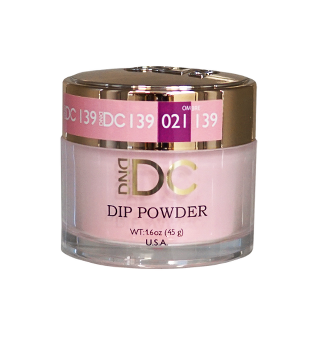 DND DC Acrylic & Dip Powder - DC139 Pink Salt – ND Nails Supply