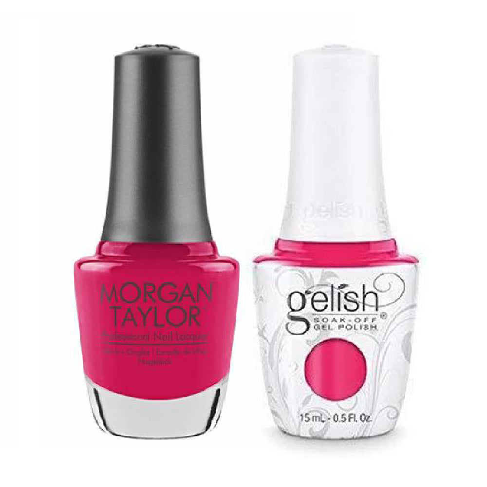 Gelish GE 202 - Don't Pansy Around - Gelish & Morgan Taylor Combo 0.5 oz