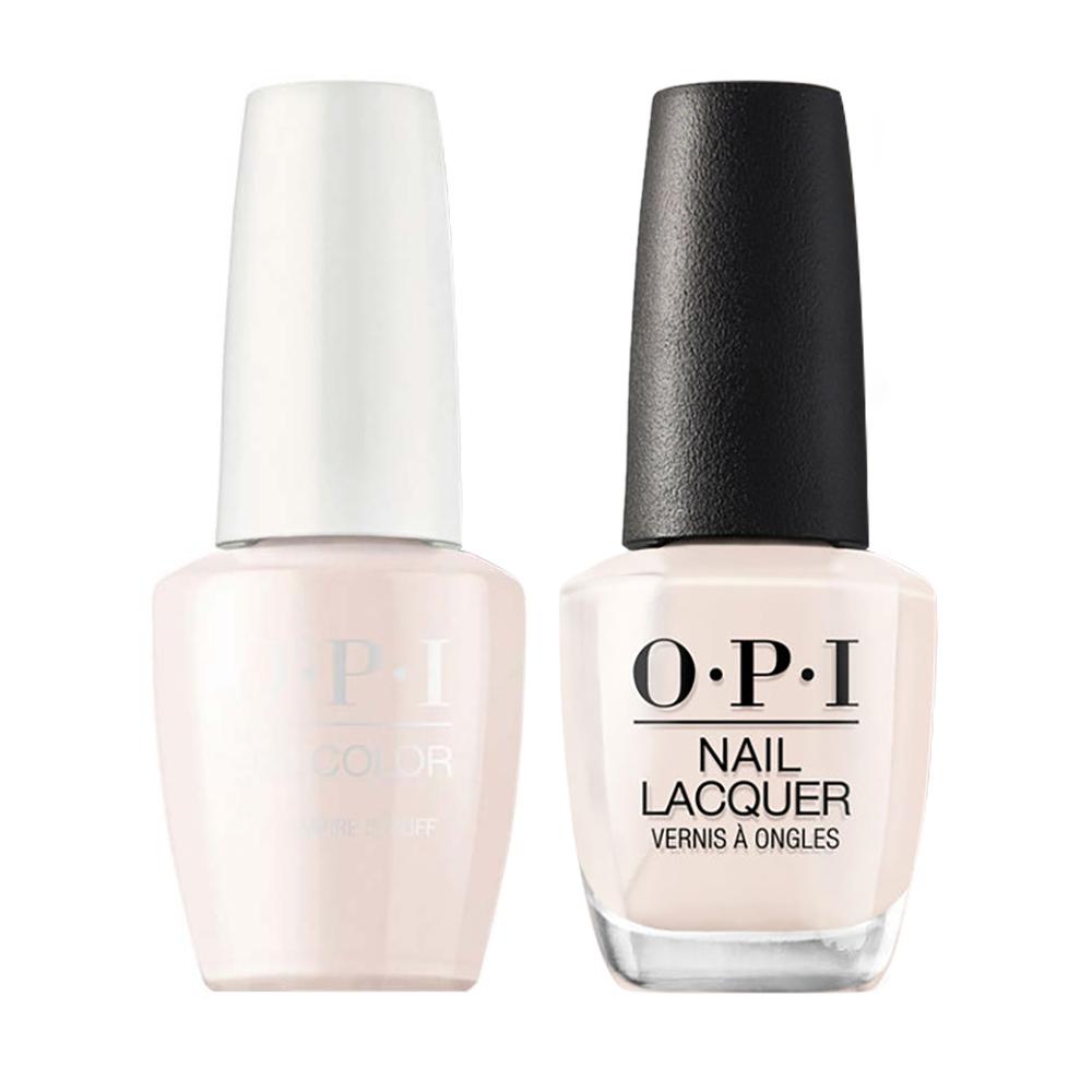 OPI Gel Nail Polish Duo - E82 My Vampire is Buff - Beige Colors