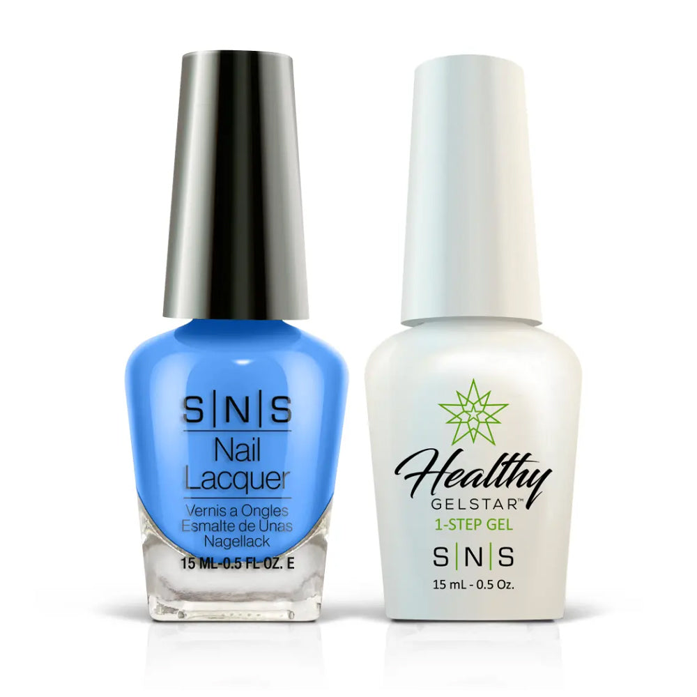  SNS EE15 - Swept Away - SNS Gel Polish & Matching Nail Lacquer Duo Set - 0.5oz by SNS sold by DTK Nail Supply