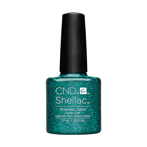 CND Shellac Gel Polish - Green Colors - 038 Emerald Lights