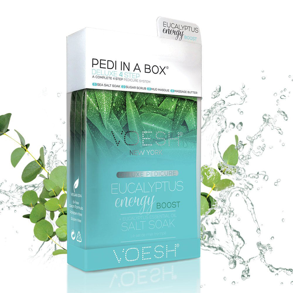 VOESH - Pedi a Box (4 Step) - Eucalyptus Energy Boost