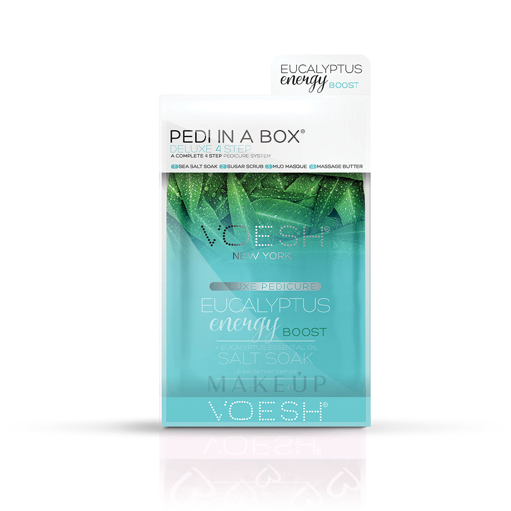 VOESH - CASE OF 50 Pedi a Box (4 Step) - EUCALYPTUS