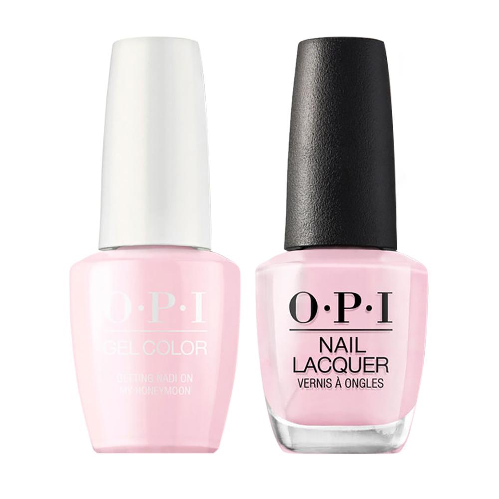 OPI Gel Nail Polish Duo - F82 Getting Nadi On My Honeymoon - Pink Colors