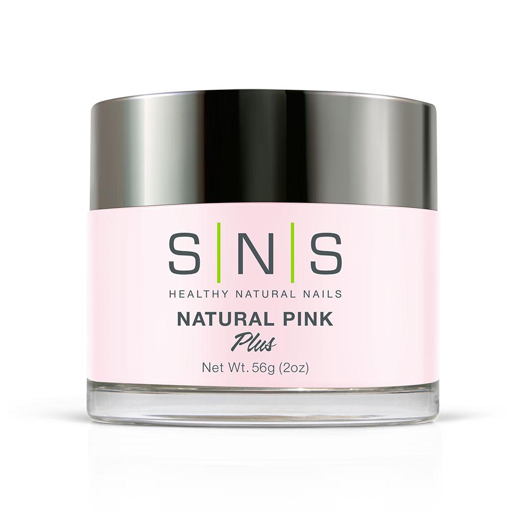 SNS Natural Pink Dipping Powder Pink & White - 2 oz