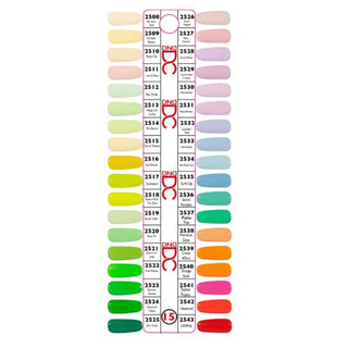 DC Part 15 - Set of 36 Gel & Lacquer Combos