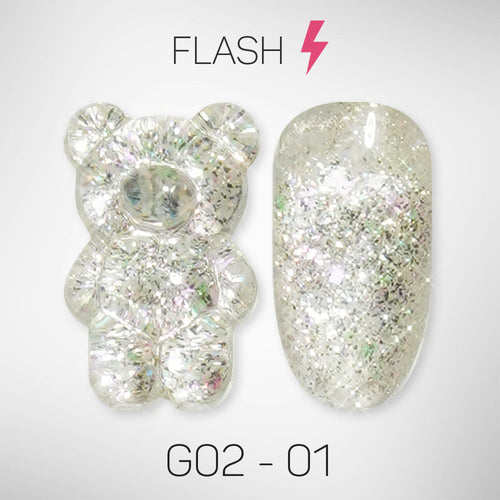 LAVIS Glitter G02 - Gel Polish 0.5 oz - Pillow Talk Collection V2