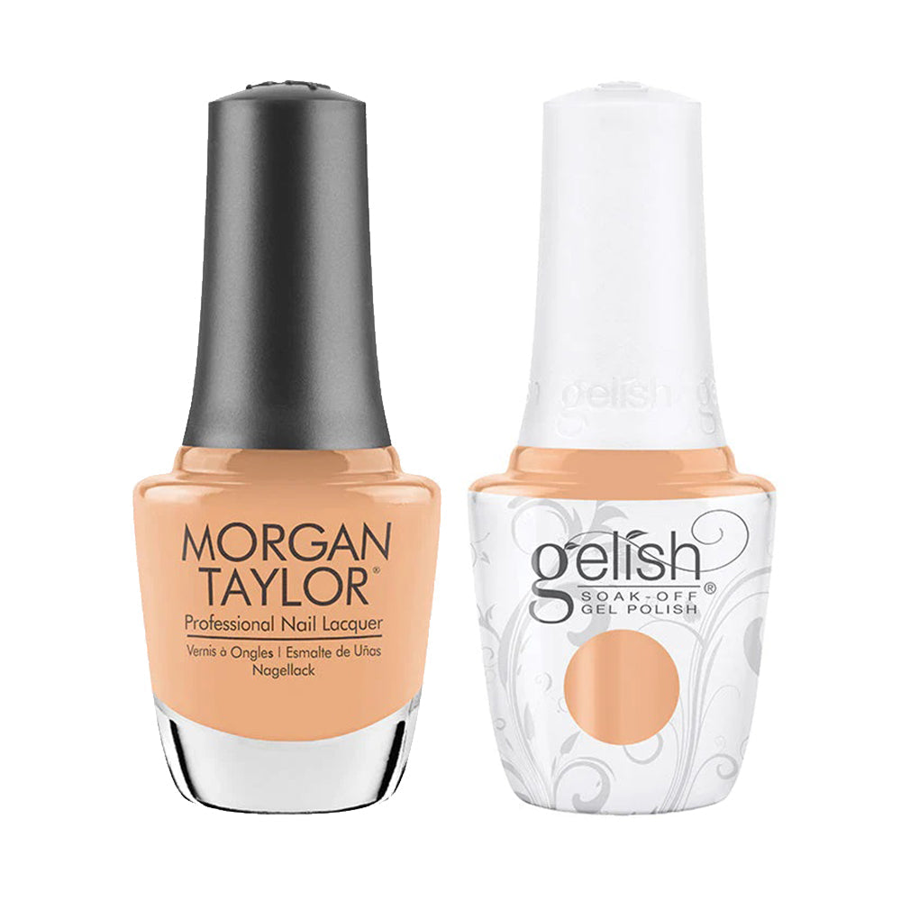 Gelish GE 525 - Lace Be Honest - Gelish & Morgan Taylor Combo 0.5 oz