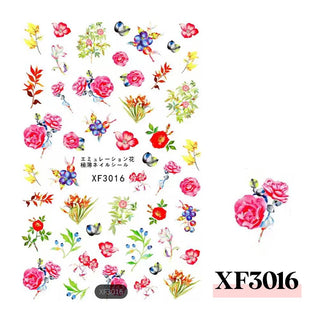 3D Nail Sticker-XF3016