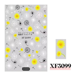 3D Nail Sticker-XF3099