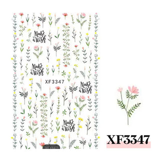 3D Nail Sticker-XF3347