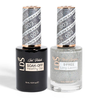 LDS Holiday Gift Bubdle: 4 Gel Polishes, 1 Base Gel, 1 Top Gel - 003 042 032 140
