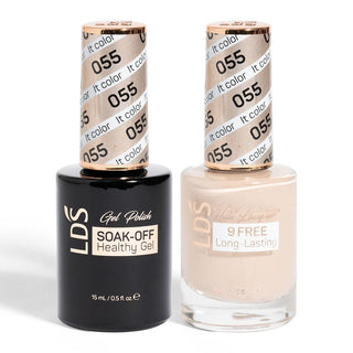 LDS Holiday Gift Bubdle: 4 Gel Polishes, 1 Base Gel, 1 Top Gel - 051, 053, 055, 149