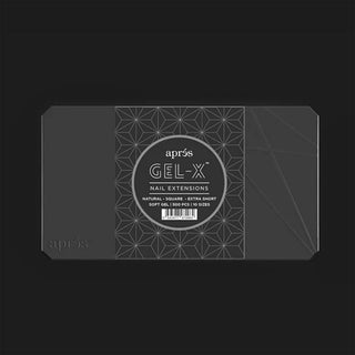 APRES - Gel-X™ Natural Square Extra Short Box Of Tips