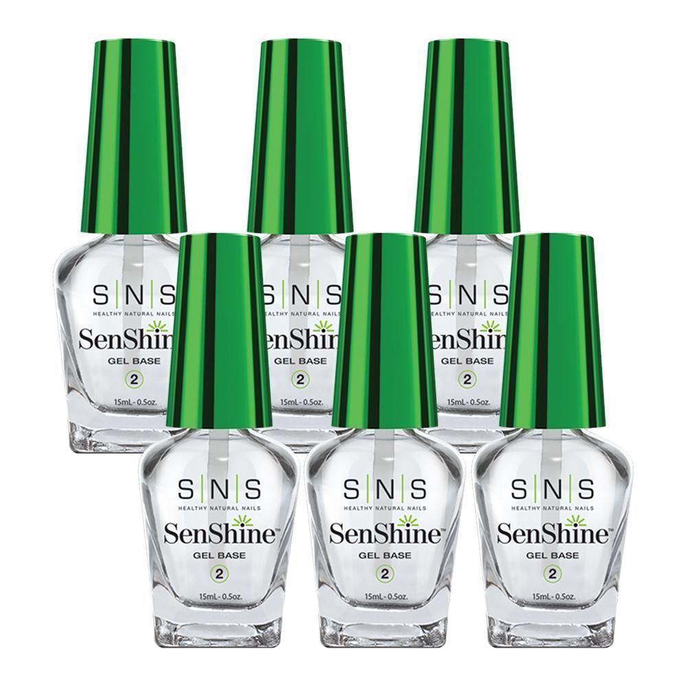 SNS SenShine Gel Base Kit - Dipping Essential 0.5oz