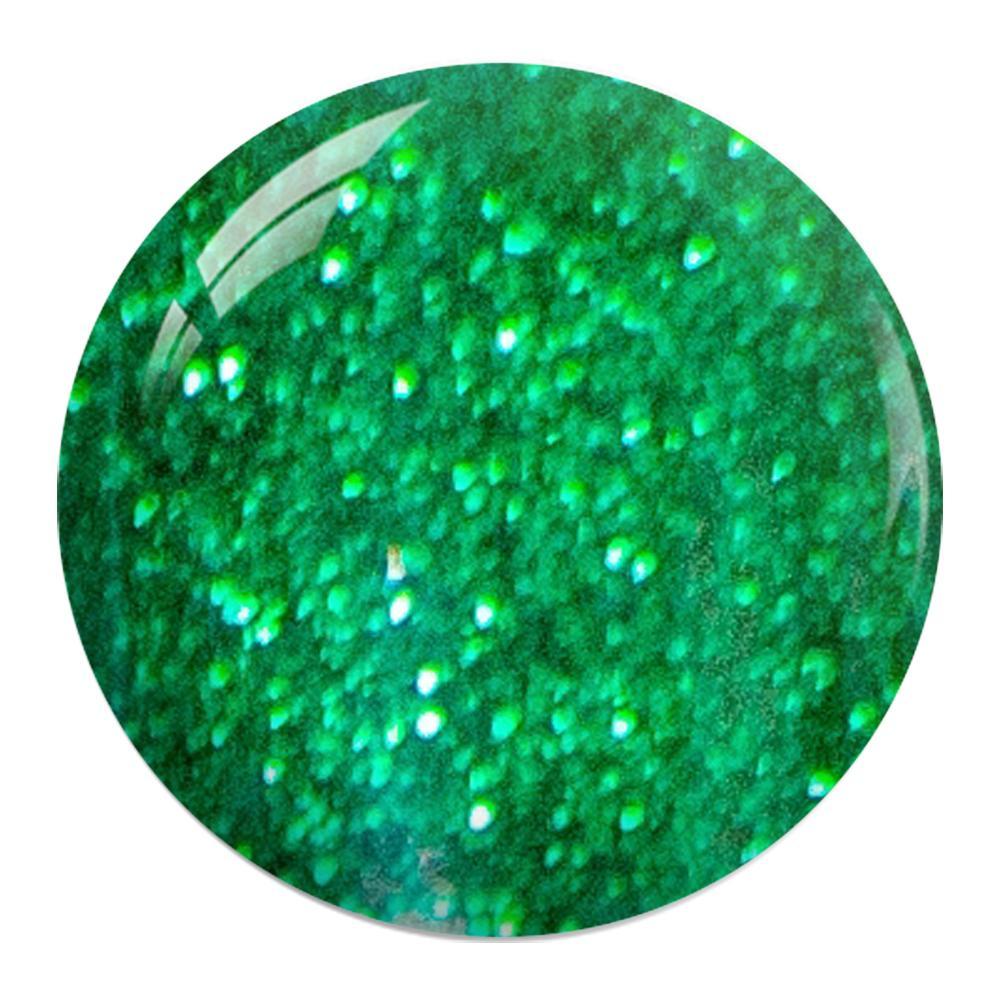  Gelixir Gel Nail Polish Duo - 099 Glitter Green Colors - Tropical Green by Gelixir sold by DTK Nail Supply