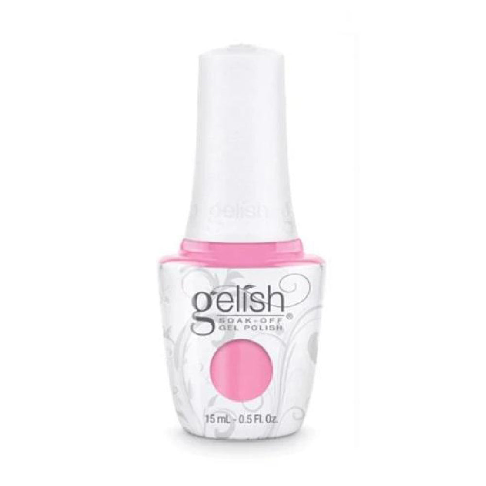 Gelish Nail Colours - Pink Gelish Nails - 858 Go Girl - 1110858