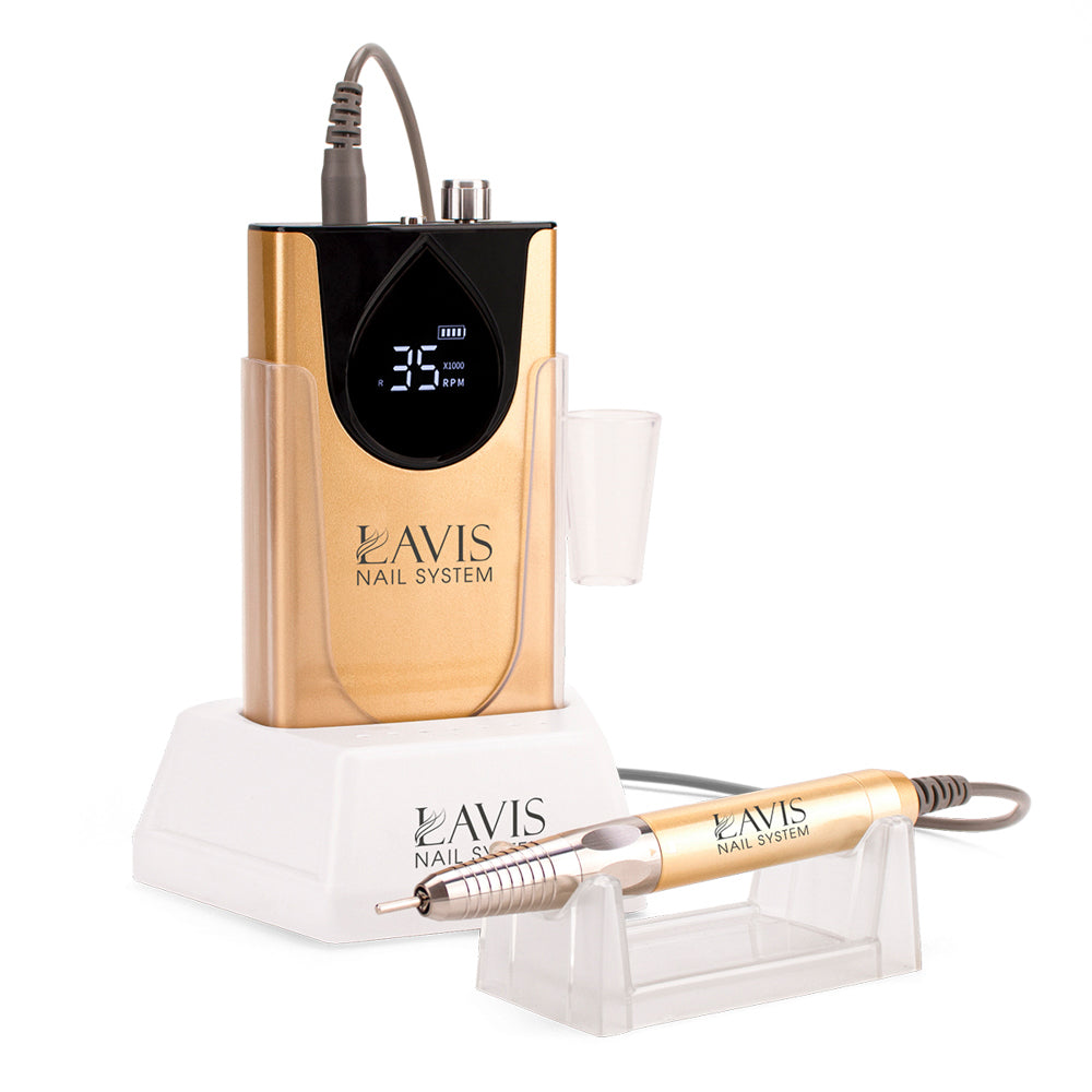 LAVIS Nail Drill - Gold