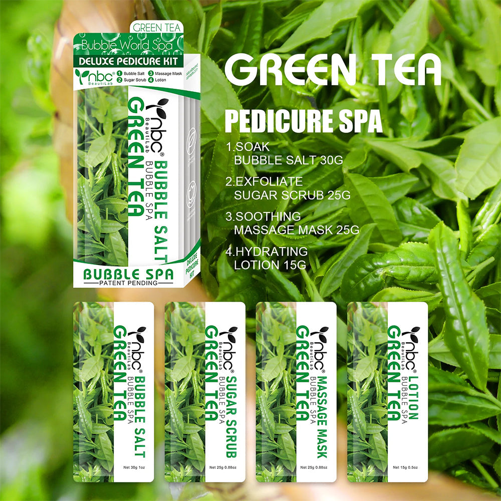 NBC Green-Tea - 4 Step Pedicure Kit