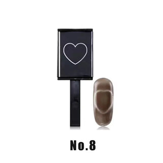 Cat Eye Magnet Nail Art No8