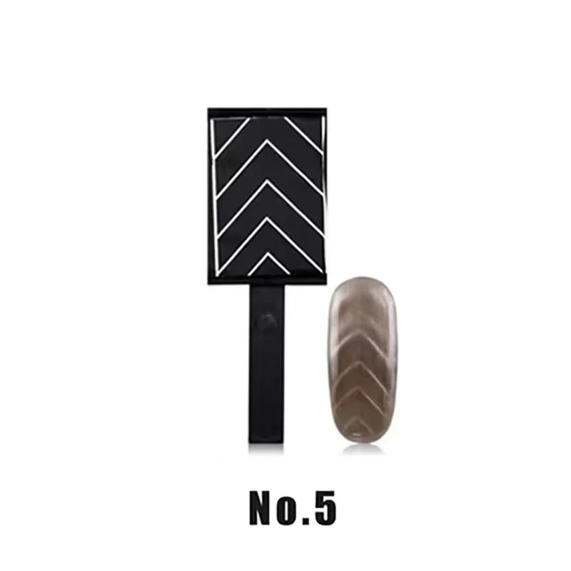 Cat Eye Magnet Nail Art No5