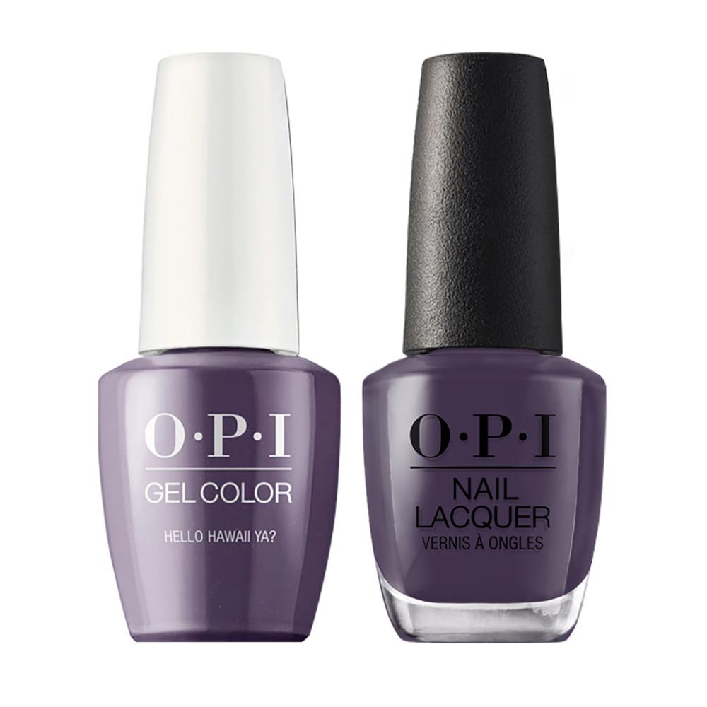 OPI Gel Nail Polish Duo - H73 Hello Hawaii Ya? - Purple Colors