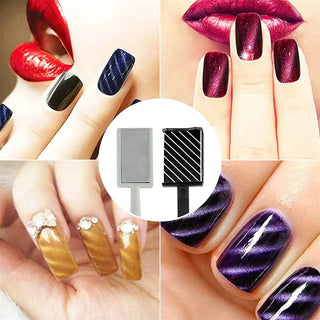 Cat Eye Magnet Nail Art No3