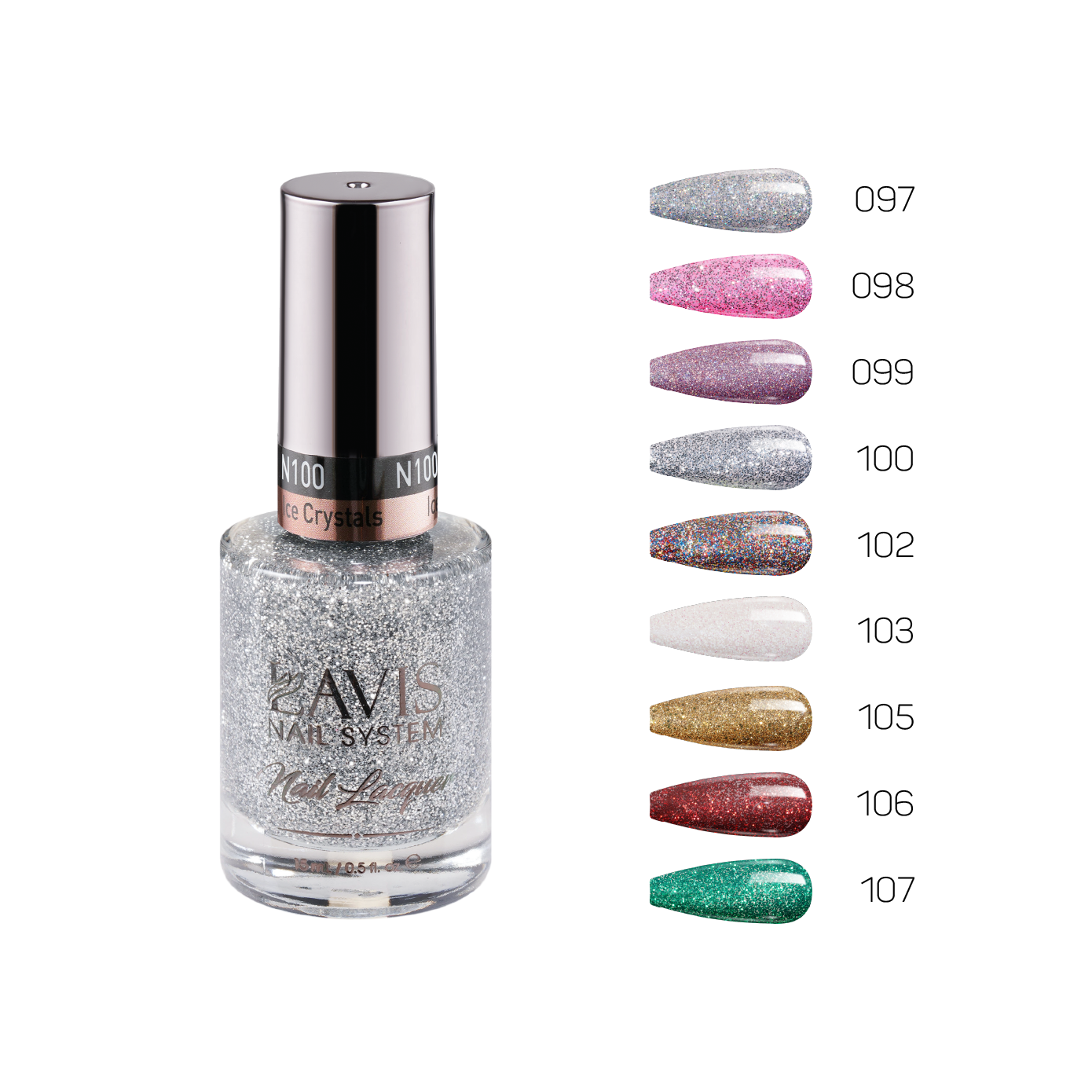 Lavis Healthy Nail Lacquer Fall Winter Set N6 (9 colors) : 097, 098, 099, 100, 102, 103, 105, 106, 107
