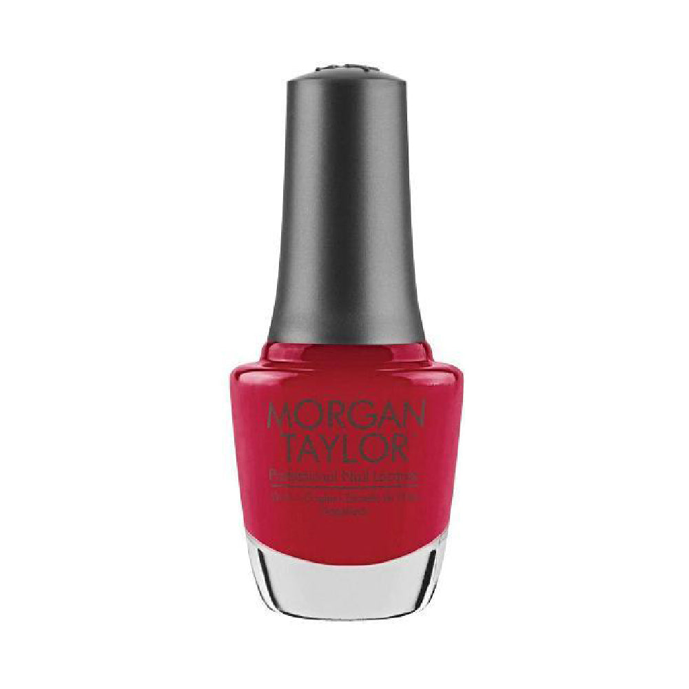  Morgan Taylor 861 - Hot Rod Red - Nail Lacquer 0.5 oz - 3110861 by Gelish sold by DTK Nail Supply