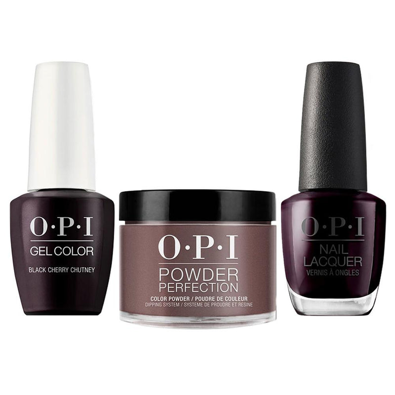 OPI 3 in 1 - DGLI43 - Black Cherry Chutney