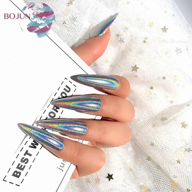 Silver Laser Holographic Chrome Powder - BJ175