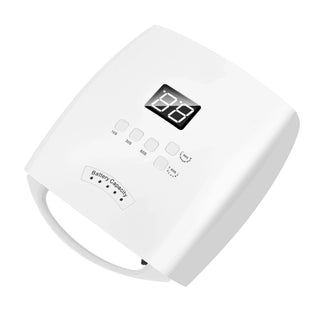 66W LED Nail Lamp With Handle White