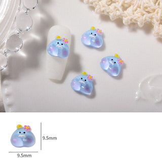 #362-368 2PCS Chubby Cheeks Animal Friends Charm