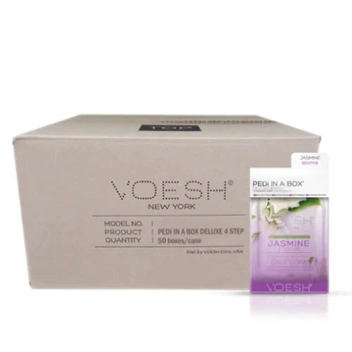 VOESH - CASE OF 50 Pedi a Box (4 Step) - JASMINE