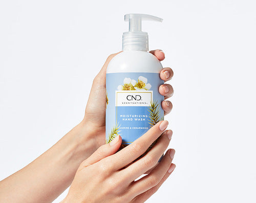 CND "SCENTSATIONS" Hand Washes - Jasmine & Cedarwood