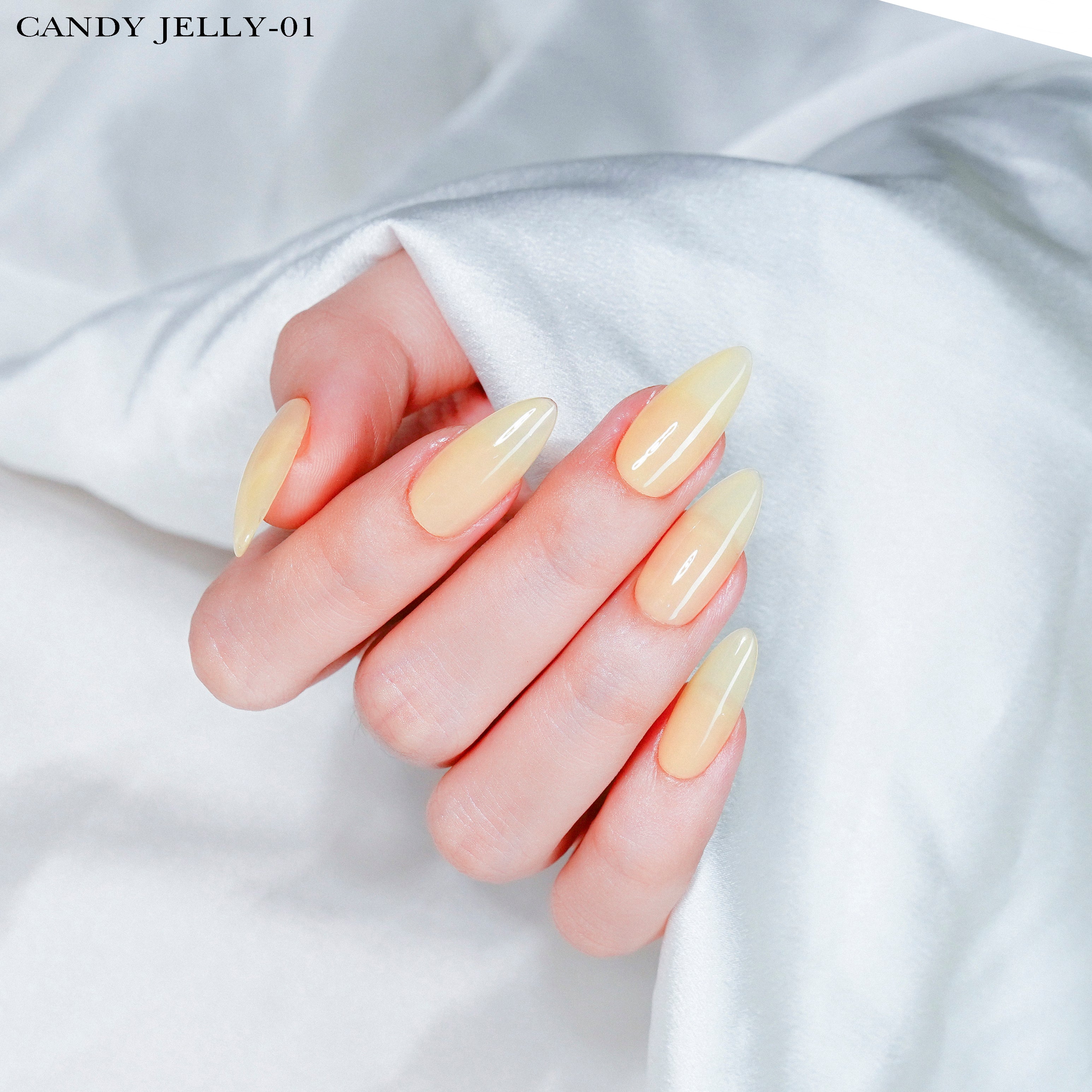 Jelly Gel Polish Colors - Lavis J02-01 - Candy Collection