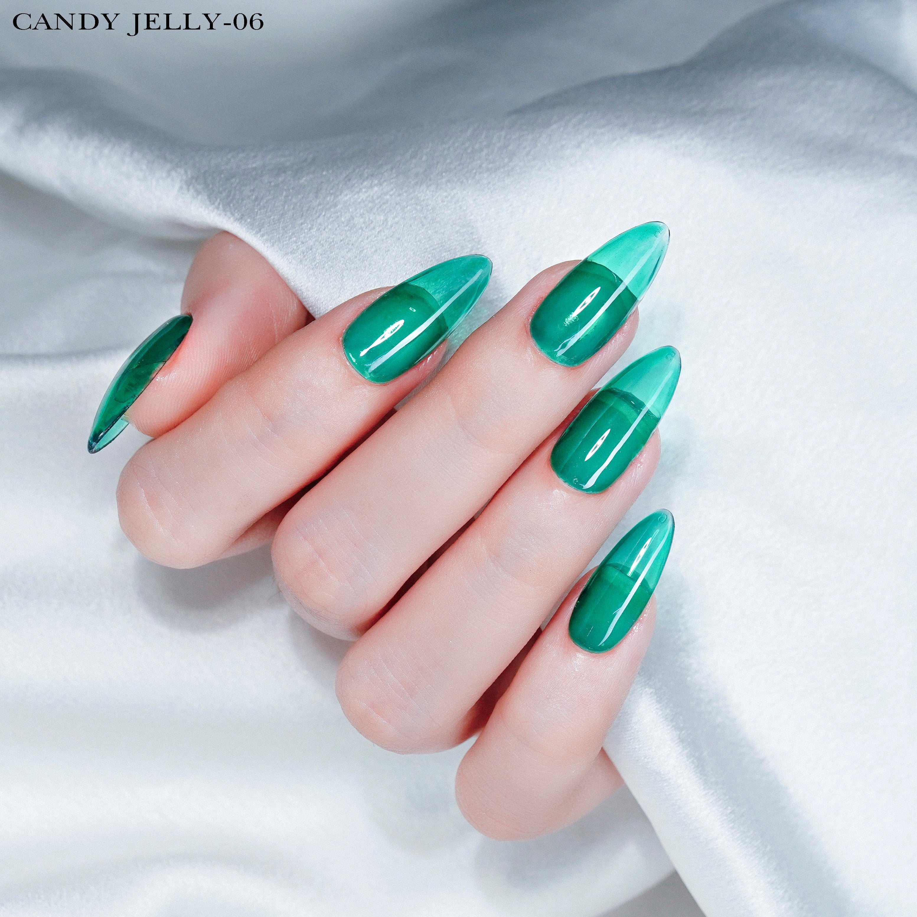 Jelly Gel Polish Colors - Lavis J02-06 - Candy Collection