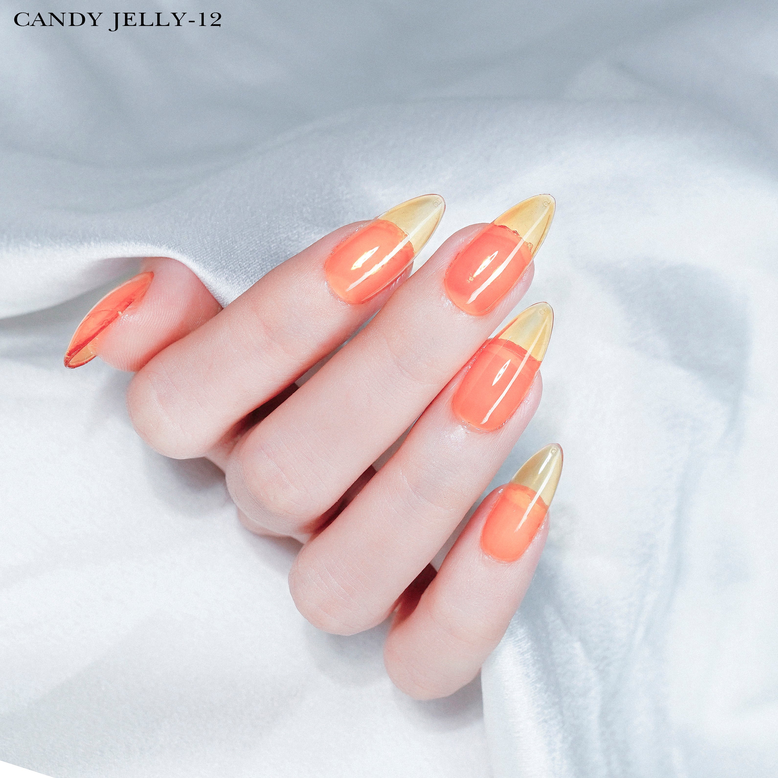 Jelly Gel Polish Colors - Lavis J02-12 - Candy Collection