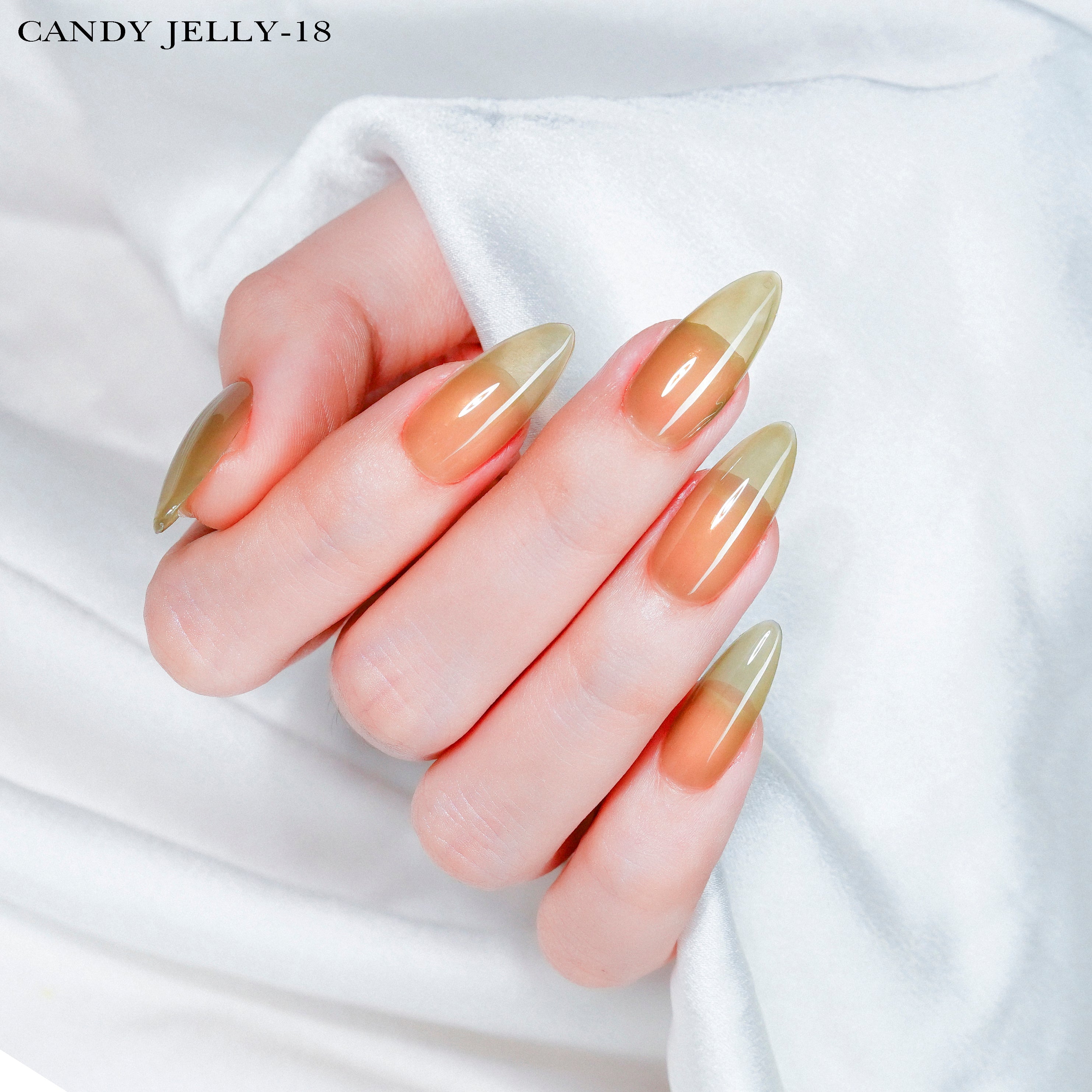 Jelly Gel Polish Colors - Lavis J02-18 - Candy Collection