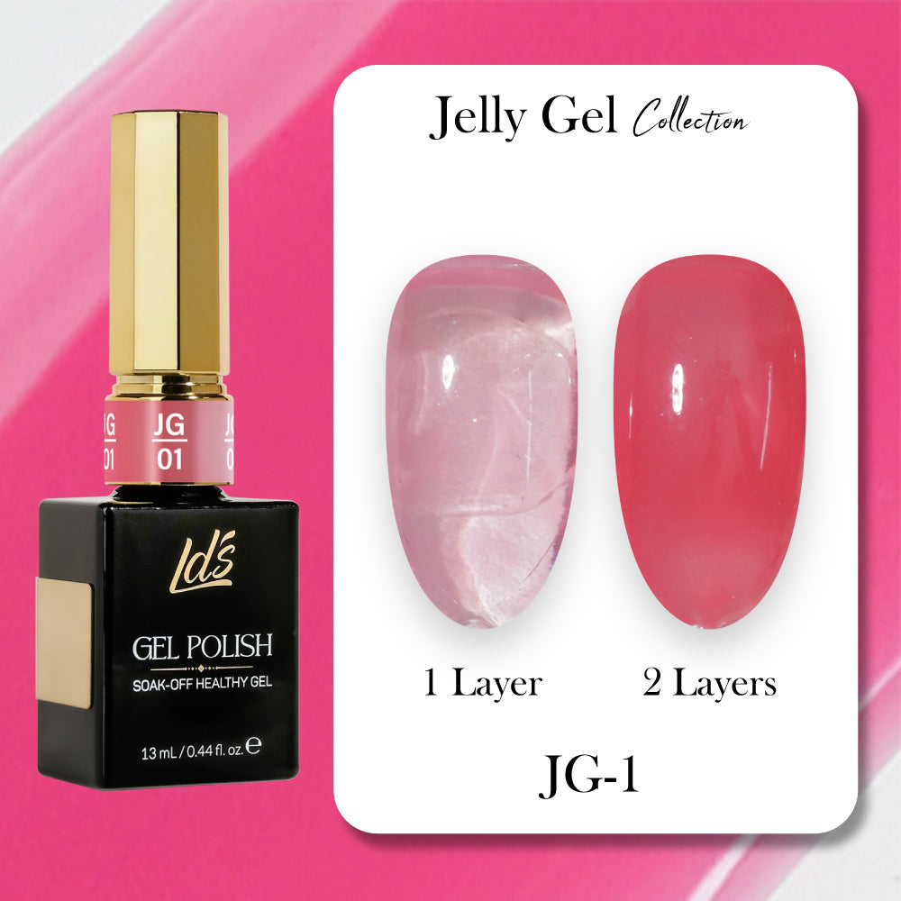 LDS Gel Polish JG-01 - Jelly Gel Collection