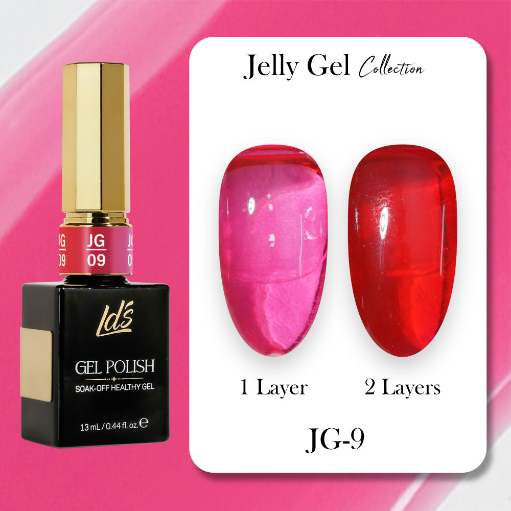 LDS Gel Polish JG-09 - Jelly Gel Collection